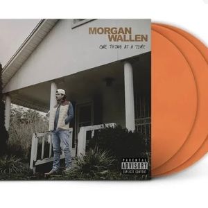 Morgan Wallen One Thing at a Time Orange vinyl exclusive 3 LP set. SOLD OUT